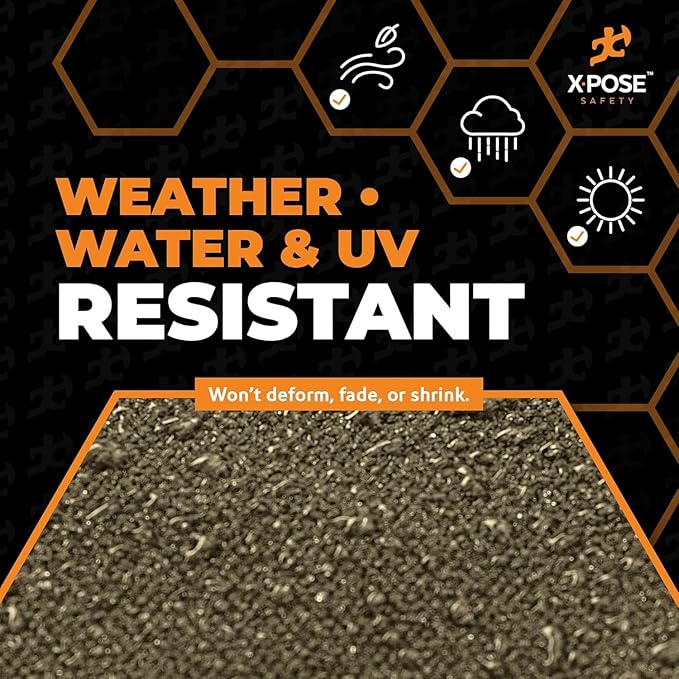 Xpose Safety Canvas Tarp - 10oz Olive Drab Canvas Tarps Heavy Duty Water Resistant with Brass Grommets- Multipurpose Outdoor Tarpaulin for Camping, Canopy, Trailer, Equipment Cover 8' x 10' (2 Pack)