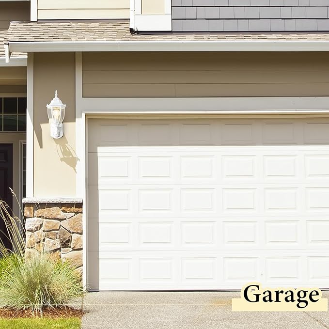 Porch Lights Outdoor Motion Sensor Wall Sconce Anti-Rust Aluminum, Exterior Outdoor Wall Lights Dusk to Dawn Porch Light Fixture Wall Mount for House Outside Patio White