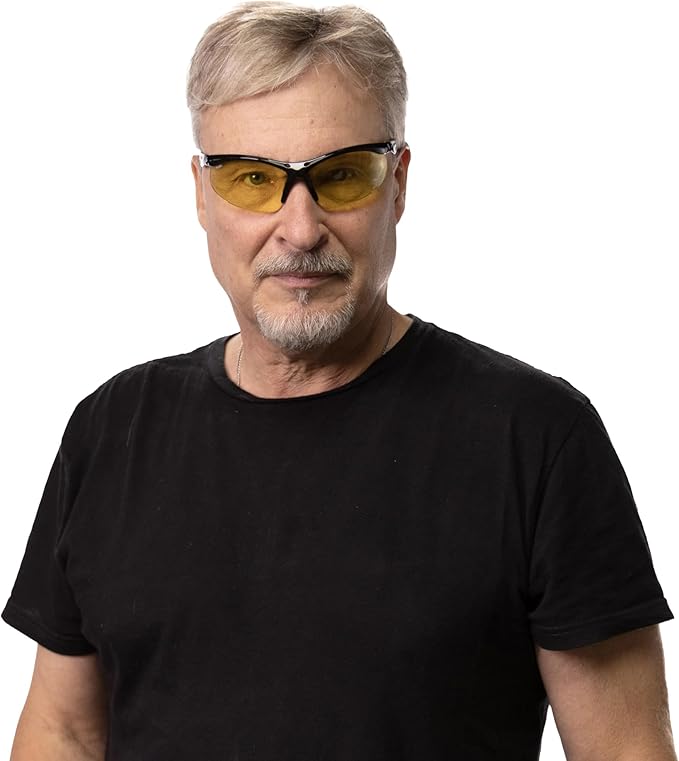 Bifocal Safety Glasses - Safety Glasses with Readers for Healthcare, Woodworkers, Motorcyclists, Workshop - Ansi Z87+