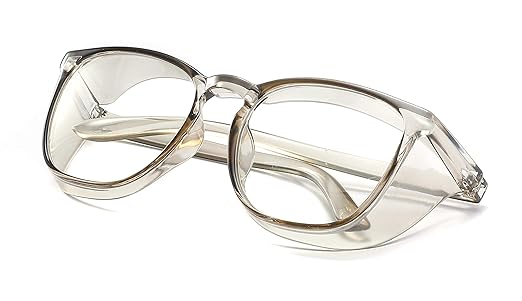 Alsenor Safety Glasses Anti Fog Goggles Protective Eyewear Blue Light Blocking Anti Dust UV Protection Glasses For Men Women (Green)