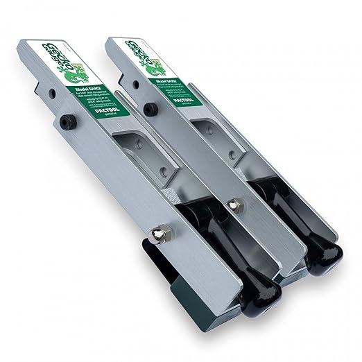 PacTool Gecko Gauge, The Original Home Siding Installation Kit - For Use with 5/16 Inch Fiber Cement Siding and James Hardie Siding, Includes 2 Gecko Gauge Clamps