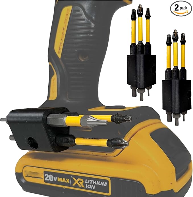Drill Bit Holder - DeWalt, Cordless Tools, Impact Drivers, Accessories, Replace Magnetic…