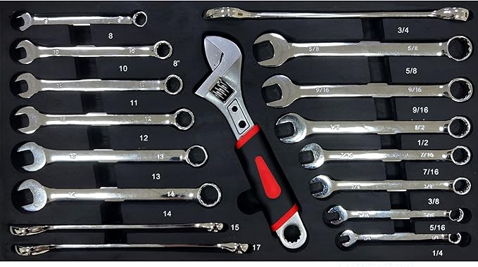 439-Piece Mechanics Tool Set, Household Tool kit with 3-Drawer Heavy Duty Metal Box, Portable Tool Box for Home/Auto Repair - Gift for Men