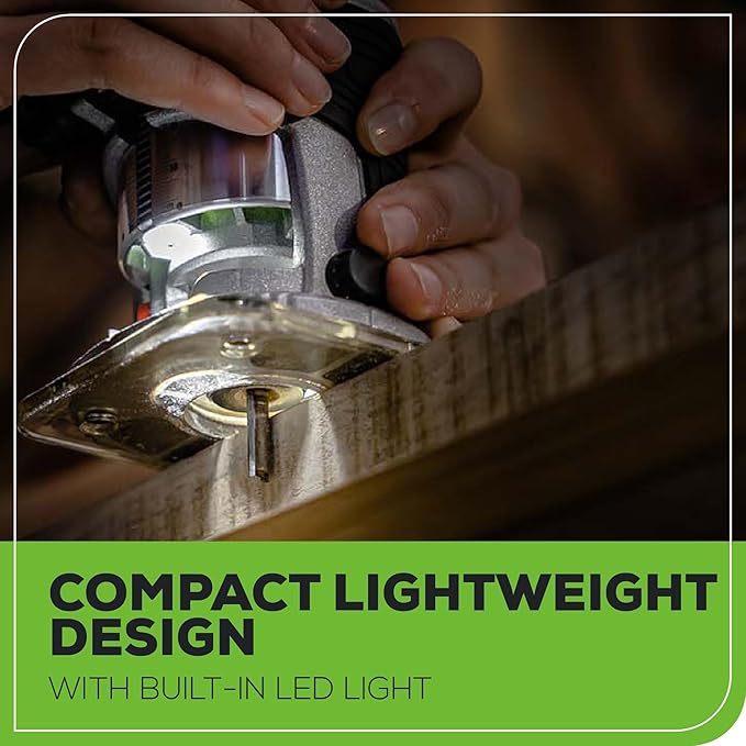 Greenworks 24V Brushless 2-Tool Combo Kit,Cordless Jig Saw+Wood Router Power Tool Sets Including Battery