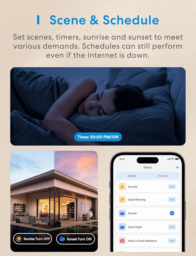 meross 3 Way Smart Dimmer Switch Kit, 3 Way Dimmable Smart Switch Supports Apple Home, Alexa, Google Assistant & SmartThings, 2.4GHz Wi-Fi Light Switch, Neutral Wire Required, Remote Control Schedule