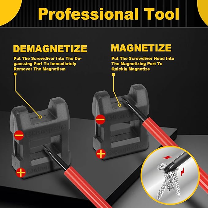 1000V Mini Insulated Electrician Screwdriver Set 8-Piece, Magnetic Tip Mini Electrician Screwdriver Set Slotted(1.8mm,2.0mm2.5mm,3.0mm), Phillips: (PH1, PH0, PH00, PH000)
