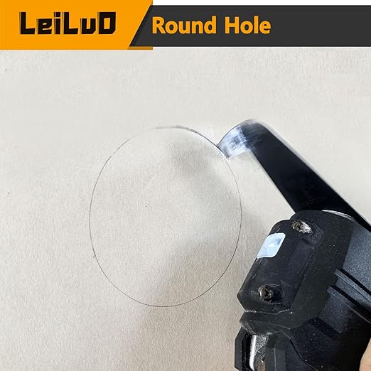 LEILUO 6 Pcs Multitool Oscillating Tool Blade Drywall & Multi-Material Cutting Universal Fit for DeWalt Makita & More