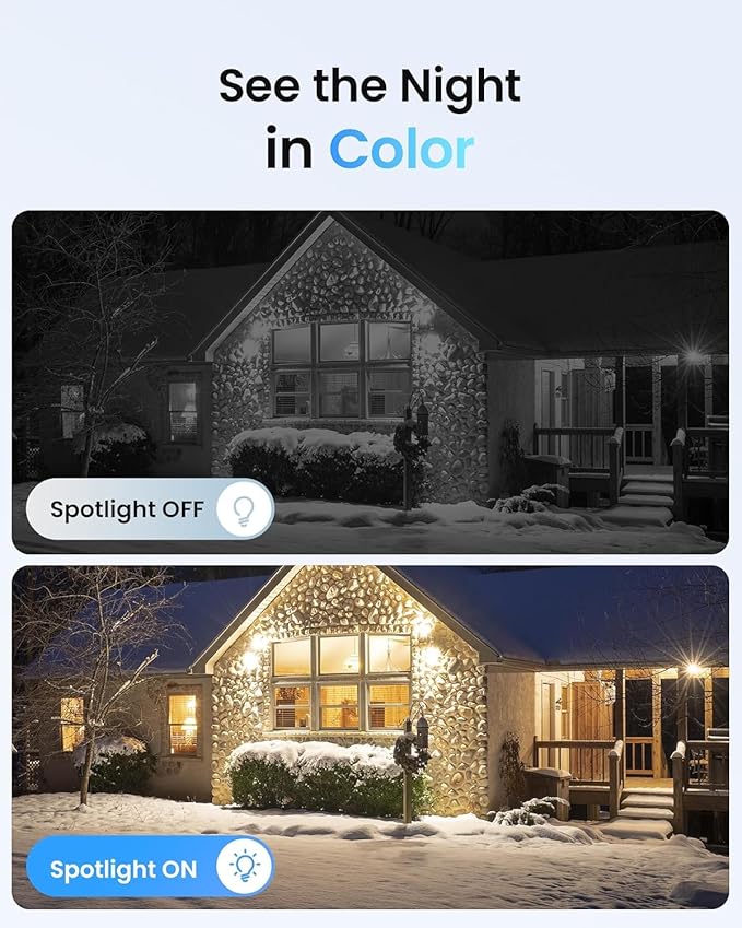 ZOSI 8CH 2K WiFi Home Security Camera System with 2TB HDD,8X 3MP Indoor Outdoor WiFi Cameras,Color Night Vision,Two-Way Audio,Light & Siren Alarm,2K H.265+ 8CH NVR Recorder for 24/7 Recording