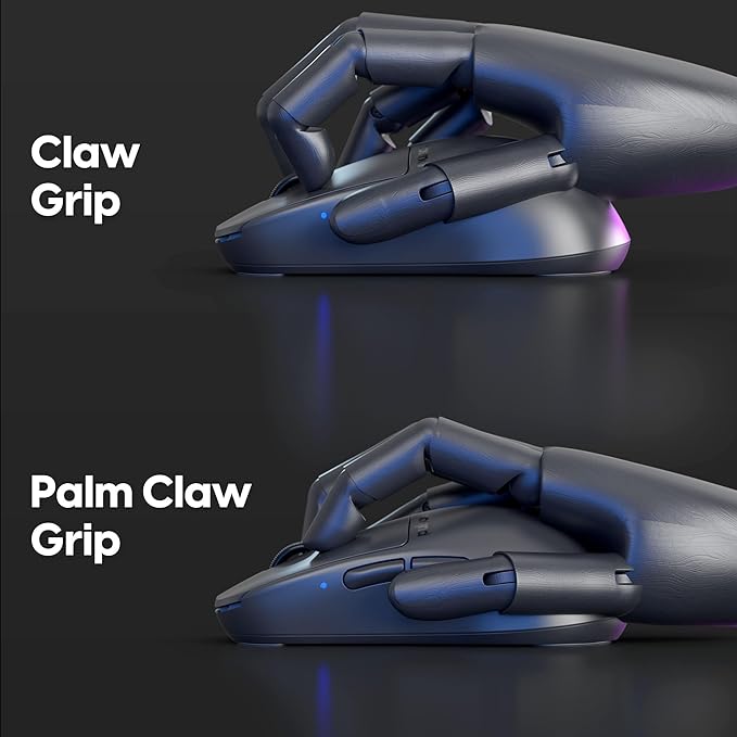 Pulsar Gaming Gears X2H Wireless Gaming Mouse, Ultra Lightweight 1.90 oz (54 g), Symmetrical, Optical Switch, 2.4 Ghz 1 ms, 26000 DPI, PAW3395 Sensor (Medium, Wireless, Black)