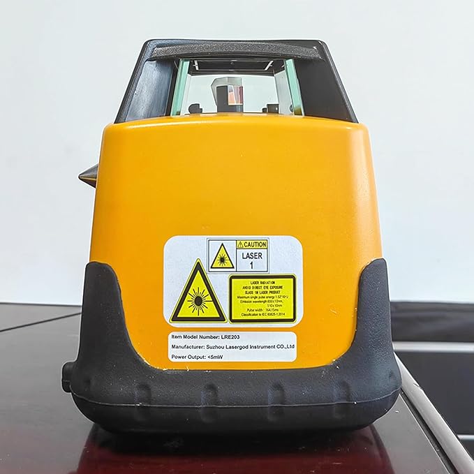 Automatic Self Leveling Rotary Laser, 1650ft Green Beam Laser Level with Receiver Remote Control, 360 Rotating Horizontal Vertical Transit Level (Rotary Laser Level Kit)