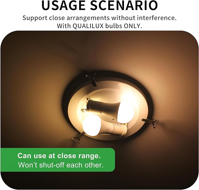 Dimmable Dusk to Dawn Light Bulbs Outdoor, Automatic Light Sensing Bulb, 1000LM, 75W Equivalent, Soft White 2700K, LED 12W, A19 E26 Base, 2-Pack, HQ-H030