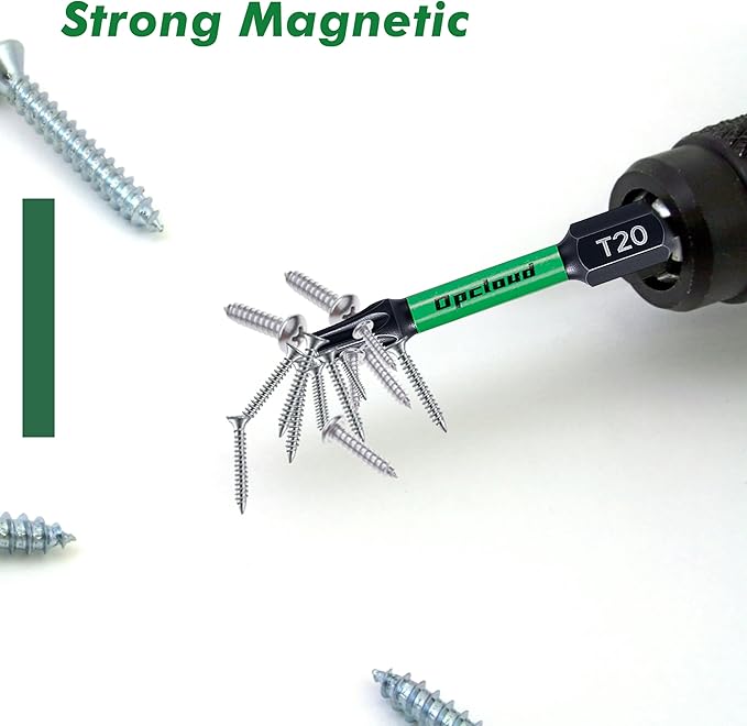 Impact Screwdriver Bit Set, 41 Pcs 2” S2 Steel PH2/T25/T20 Magnetic Tips Driver Power Bit Set with Extension Impact Bit Holder