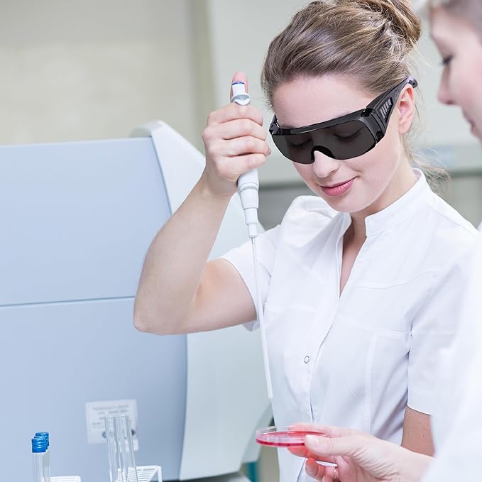 UNCO- Safety Goggles Over Glasses, Protective Goggles, Safety Goggles Anti Fog, Work, Safety Glasses Over