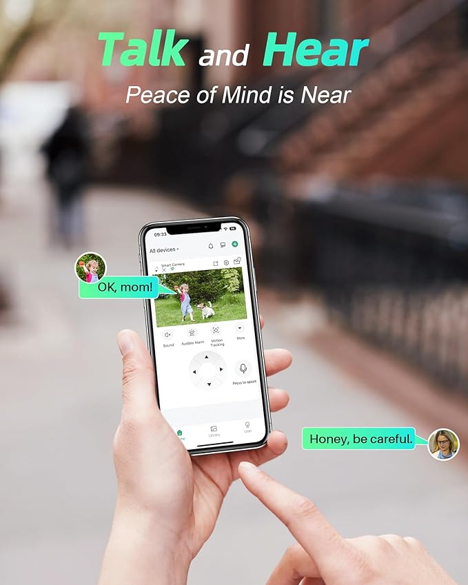 Solar Security Camera Wireless Outdoor, 360° View Qutdoor Cameras for Home Security with AI Motion Detection, 2K Color Night Vision, Two-Way Talk, IP66 Weatherproof, SD/Cloud Storage