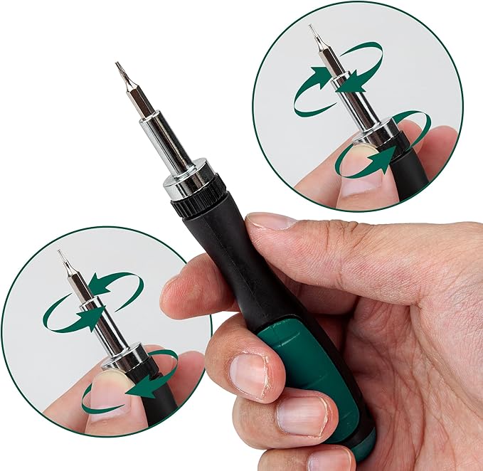 CARTMAN 180-Piece Socket Wrench Auto Repair Tool Combination Package Mixed Tool Set Hand Tool Kit with Plastic Toolbox Storage Case Green