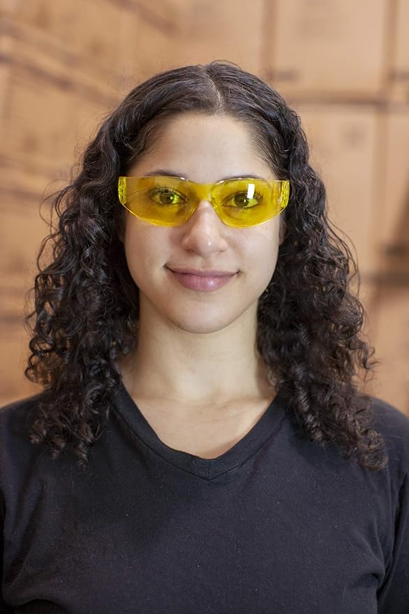 BISON LIFE Keystone Color Lens Safety Glasses | Anti Scratch | Impact Resistance | ANSI Z87.1 Standard | UV 400 Protection