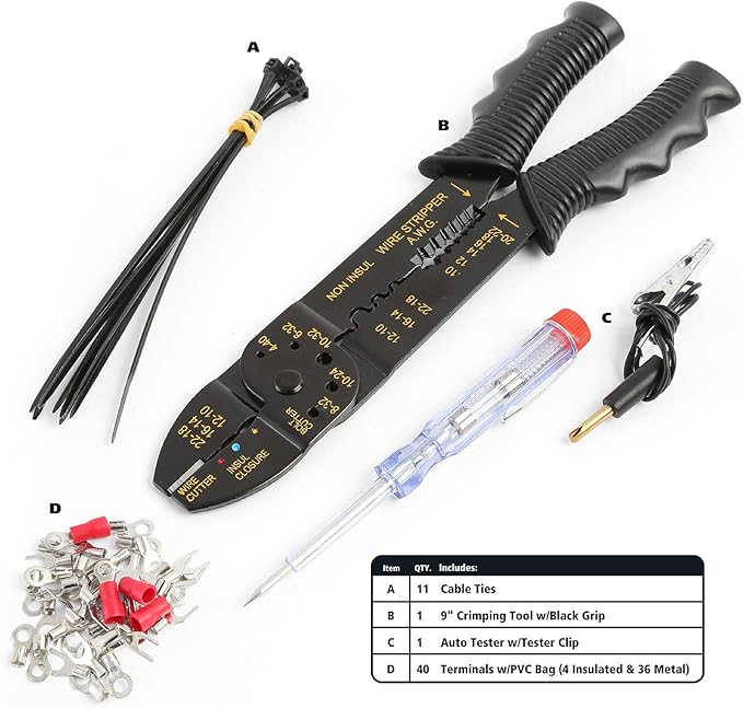 GreatNeck MS125 125 Piece Marine Tool Set, Complete With High Visibility, Water-Resistant Boat Tool Box Case, Anti-Rust Chrome-Plated Boat Supplies And Accessories, Orange