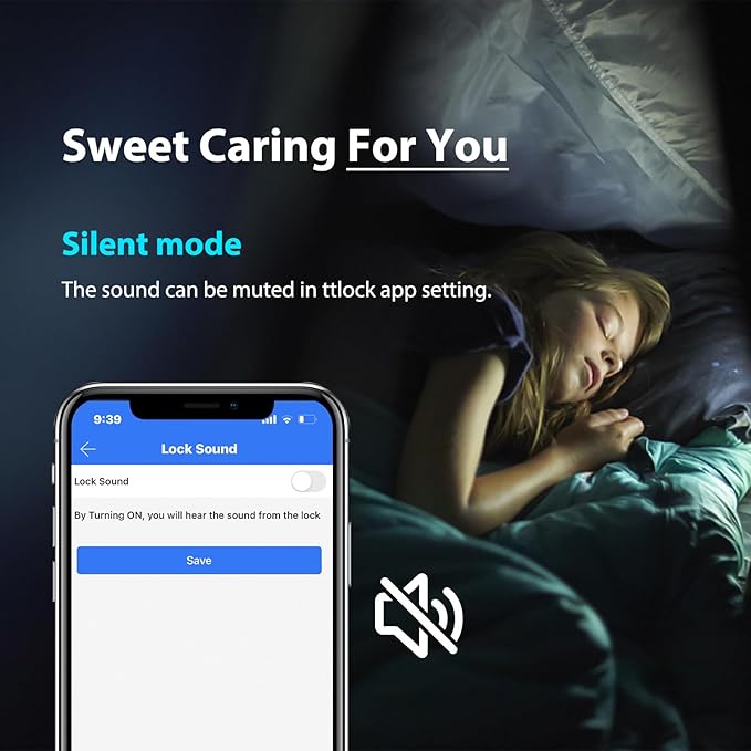 CATCHFACE Fingerprint Door Lock TTLock Smart Lock Biometric Door Lock with Fingerprint,Free App,Share Ekey and IC Card Keyless Entry with Reversible Handle - Matte Black