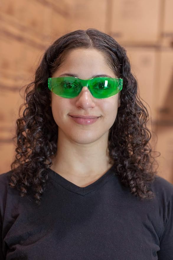 BISON LIFE Keystone Color Lens Safety Glasses | Anti Scratch | Impact Resistance | ANSI Z87.1 Standard | UV 400 Protection