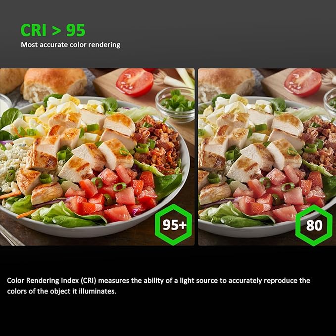 JOYLIT 24V COB LED Strip Lights Waterproof 3000K 550LM/FT Super Bright 16.4ft 2400LEDs CRI 95+, UL PRO 90W Dimmable Warm White Adhesive LED Tape for Commercial, Residential