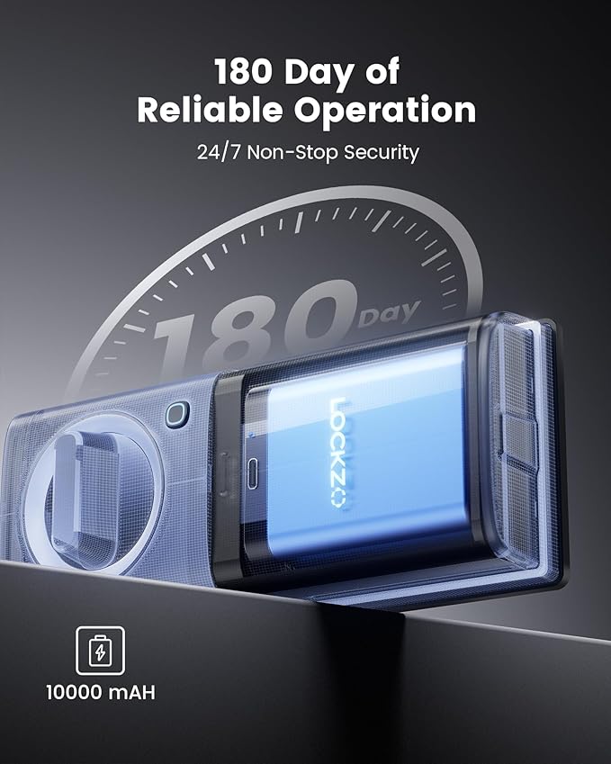 Smart Lock with Camera, 6-in-1 WiFi Doorbell Keyless Entry Door Lock, Deadbolt Lock for Front Door, Fingerprint, Keypad Code, App Control, IP65 Waterproof, BHMA, Support Alexa&Google Assistant