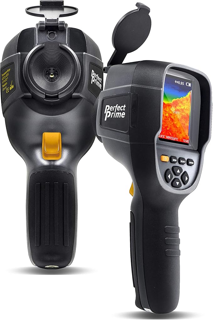 IR0019, Infrared (IR) Thermal Imager & Visible Light Camera with IR Resolution 76,800 Pixels & Temperature Range from -4~572°F, 9 Hz Refresh Rate