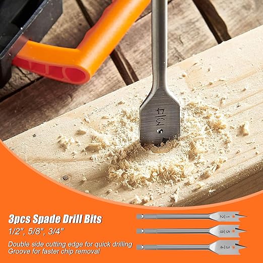 ENERTWIST 105 Pcs Drill Bit Set - HSS Titanium Coated, Carbon Steel Woodworking Bits, Hole Saws & Screwdriver Bits for Wood, Metal, Cement in Durable Case