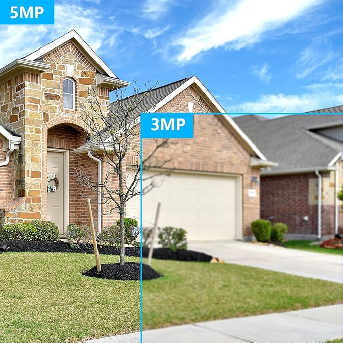 Auto-Tracking & 2-Way Audio PTZ WiFi Outdoor Security Camera System Pan 5MP Wireless Cameras System 10 Channel NVR Video Surveillance DVR Set