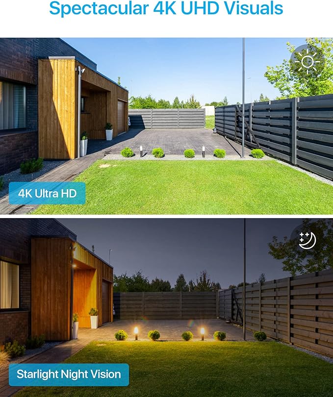 ZOSI 16Channel 4K PoE Home Security Camera System Outdoor Indoor with 4TB HDD,16pcs 4K PoE IP Cameras,Person Vehicle Detection,100ft Night Vision,2-Way Audio,16CH 4K NVR Recorder for 24/7 Recording