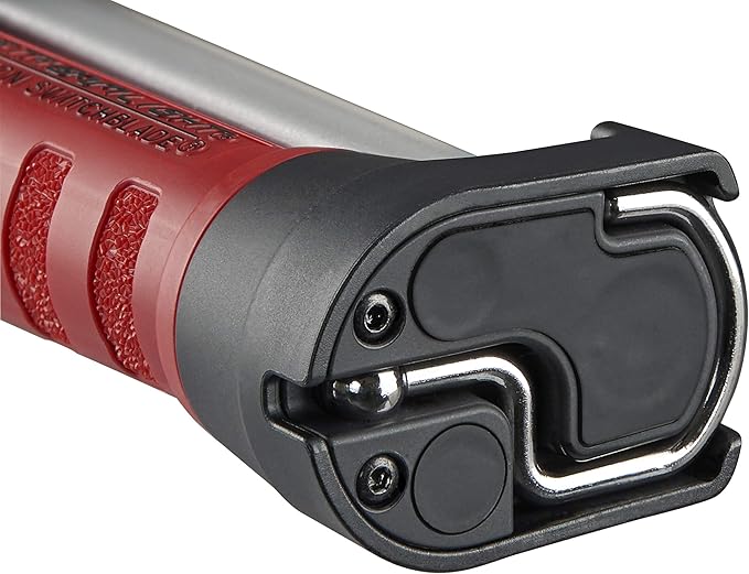 Streamlight 74854 Strion Switchblade 500-Lumen Rechargeable Multi-Function Compact Work Light With 120V/100V AC PiggyBack Charger, Red