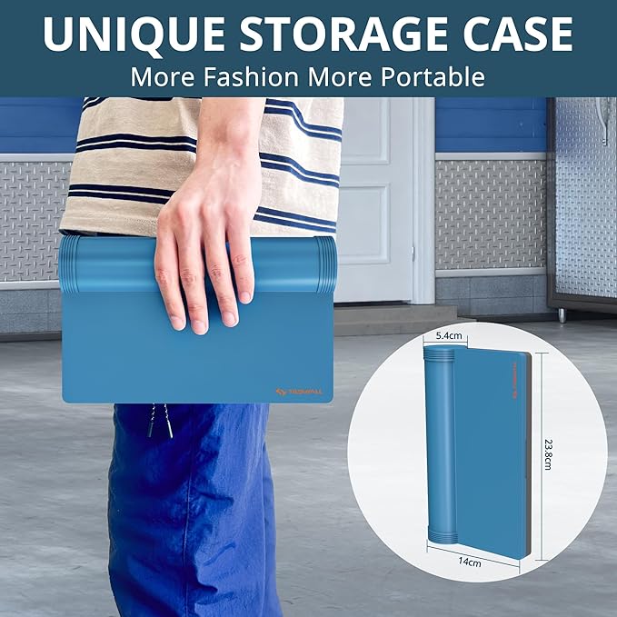 Tilswall 4V Cordless Electric Screwdriver 25pc S2 Steel Bits,Blue Mini Power Screwdriver with 4-Level Torque Control,10N.m/260 RPM,2200mAh Battery & USB-C Charging,for DIY and Home Repairs