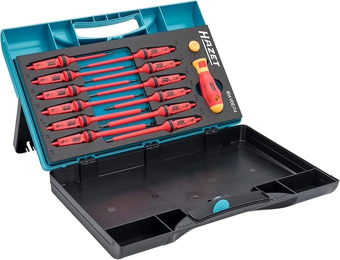 Hazet 804VDE/14 Vde Screwdriver Set 14 Piece