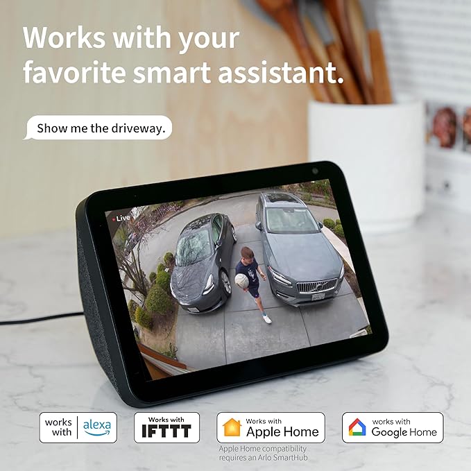 Arlo Ultra 2 Spotlight Camera 4K HDR (Camera only, SmartHub Sold Separately & is Required to Operate | Wireless Home Security Camera | Color Night Vision, Motion Sensor, 180º View, 2-Way Audio, Black