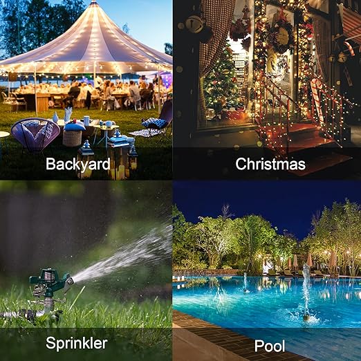 New One Zwave Outdoor Smart Plug - 700 Series Zwave Plug with Dual Outlets - Z-Wave Smart Outlet Waterproof - Zwave Hub Required - Compatible with SmartThings, Alexa