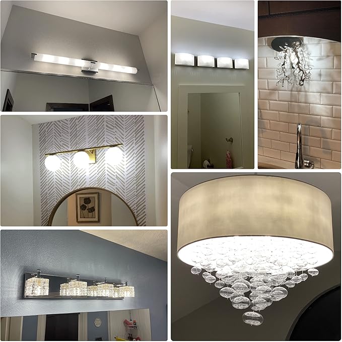 ALIDE E12 75 Watt Replacement LED Candelabra Bulbs C7,4000K Natural White,800LM T6 7.5W LED E12 Chandelier Light Bulbs for Ceiling Fan Pendant Lighting,Non-dimmable,6 Pack