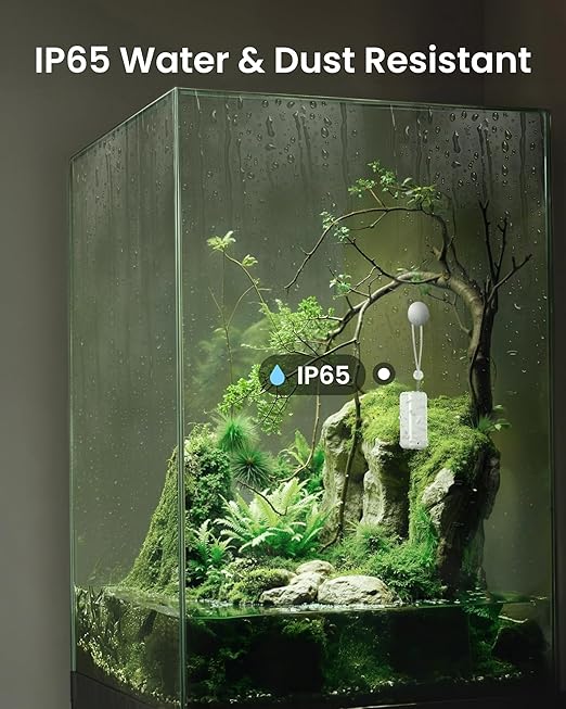 SwitchBot Bluetooth Hygrometer Thermometer 3 Pack with Hub, Smart Humidity Temperature Sensor with App Notifications, 394ft Bluetooth Range, Work with Alexa, Google Home, HomeKit