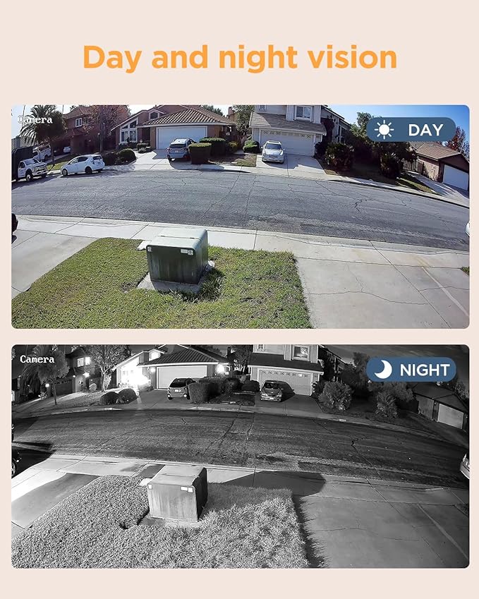 5MP Home Security Camera Systems, 4PCS Wired IP Vandal-Proof Dome Cameras Outdoor with Person Detection, Built-in Mic IP66 2.8mm Lens 100ft IR Night Vision, 4K 8CH NVR 2TB HDD, PD54B0408-5M