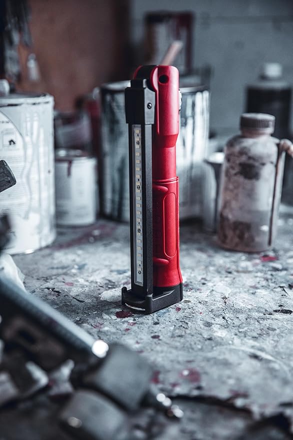 Streamlight 76801 Stinger Switchblade 800-Lumen LED Light Bar with 120V/100V AC Charger, 1 Holder, Red