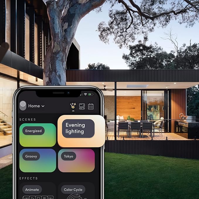 LIFX Color, 1100 lumens BR30 E26, 2.4GHz Wi-Fi Smart LED Light Bulb, Billions of Colors and Whites, No Bridge Required, Works with Alexa, Hey Google, HomeKit and Siri, Multicolor (Pack of 2)