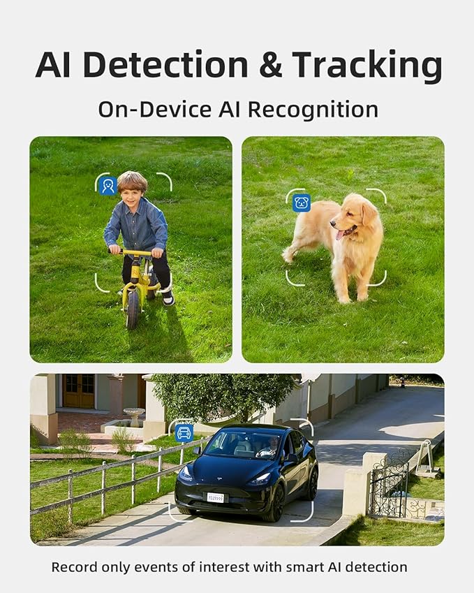 Noorio 4K 8MP Outdoor Security Camera, 5G/2.4GHz WiFi 6 PTZ Floodlight Camera for Home Security, 256G Local Storage, Two-Way Talk, 24/7 Recording,16X Zoom,Night vision, Human/Vehicle/Pet/Dog Detection