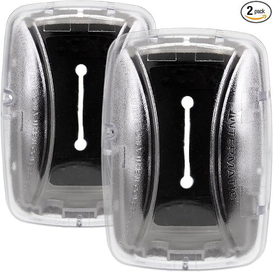 Intermatic WP3100C Weatherproof Electrical Outlet Cover - Extreme Temperature Resistance, Heavy-Duty Construction, Versatile Design & Multi-Configurable, Easy Install, Secure Fit Outdoor - 2 Pack