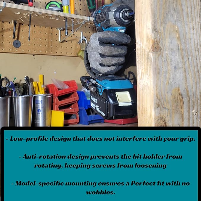 Drill Bit Holder - Makita, Cordless Tools, Impact Drivers, Accessories, Replace Magnetic