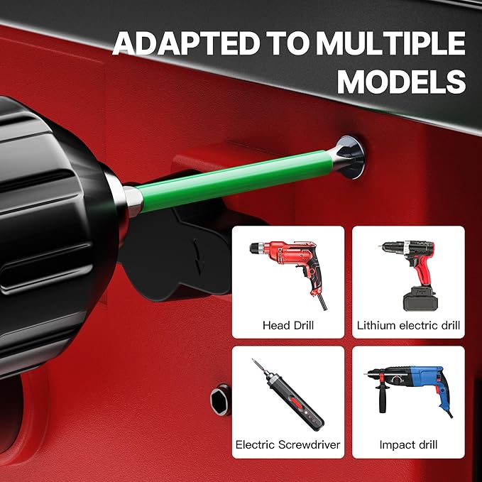 HUHAO 5Pcs High Magnetic Screwdriver Bit Set,S2 Alloy Steel Anti-Slip Drill Bit,1/4 Inch Hex Shank,Phillips Impact Screwdriver Bits Sets Waterproof Impact Batch Head for Electric Hand Tool,50mm-150mm