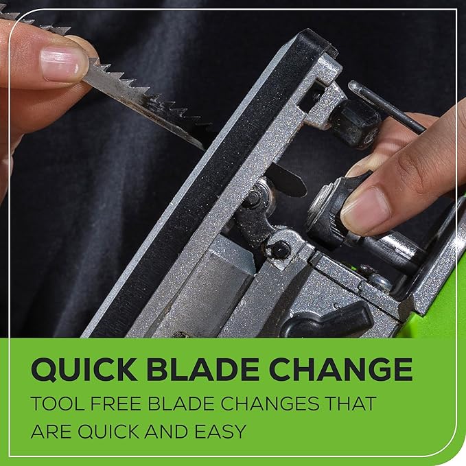 Greenworks 24V Cordless Power Tool Combo Kit, Jig Saw with 4Ah USB Battery & Charger, Circular Saw (7-1/4") & Reciprocating Saw, Brushless Motors, 3000 SPM & 4500 RPM