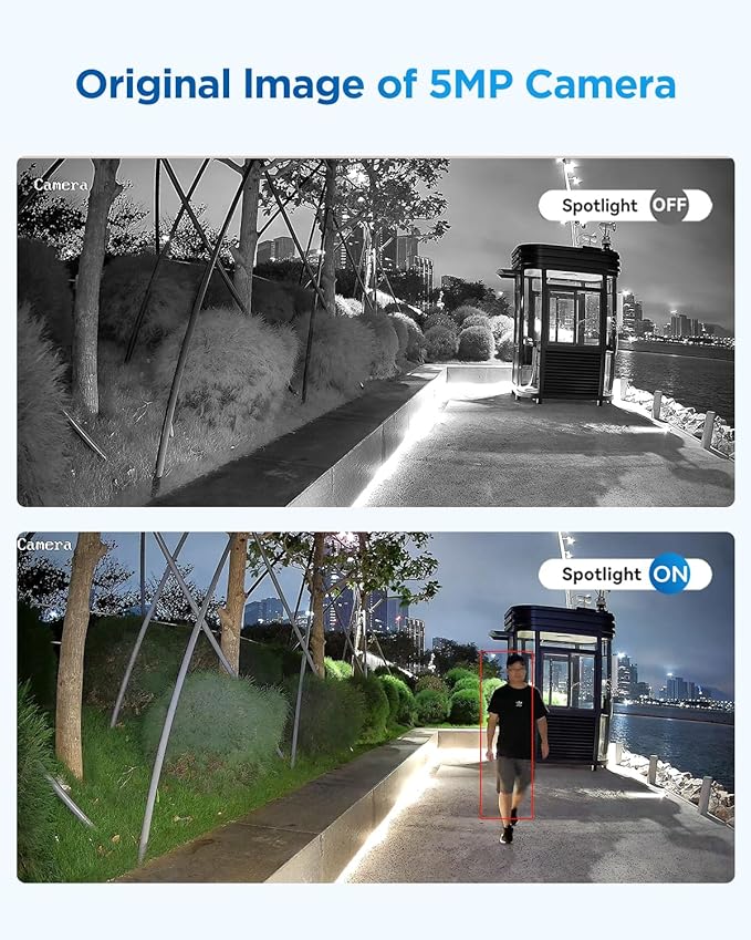 4COVR 16 Channel PoE Security Camera System, 2-Way Audio Talk, Person Vehicle Detection & Smart Color Night Vision, 4K HD 4TB NVR for Businesses, 4 Dome 4 Bullet 5MP Wired IP Camera IP67, LYH37Y5M1608