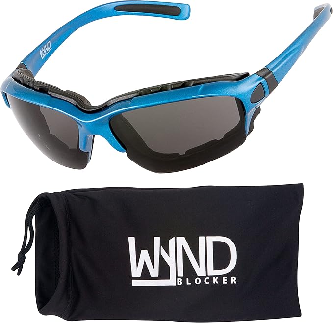 WYND Blocker Motorcycle Riding Glasses Extreme Sports Wrap Sunglasses