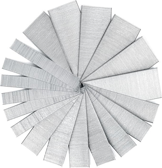 WORKPRO 18 Gauge Brad Nails, 2'',1-1/4'', 3/4'' 6000 Count Universal Brad Nails for Pneumatic, Electric Brad Nailer