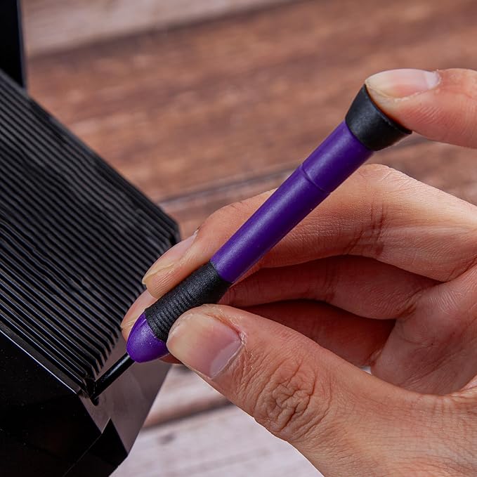 CARTMAN 126-Piece Home Tool Set Kit, Basic Household Hand Tools with Storage Case, Purple