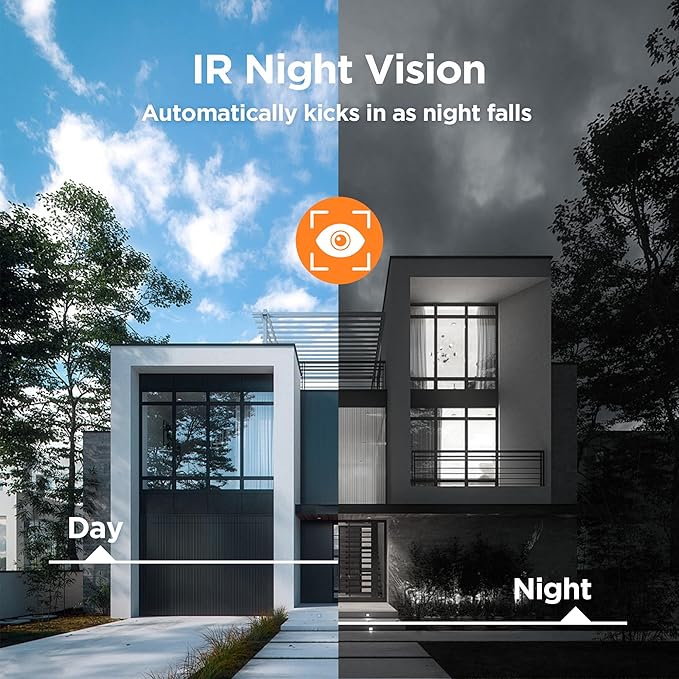 TIGERSECU 5MP Metal Long Range Security Camera for DVR, Weatherproof for Indoor/Outdoor Use, Hybrid 4-in-1 with OSD Switch, for TVI, CVI, AHD, CVBS DVR (Power Supply and Coaxial Cable Sold Separately)