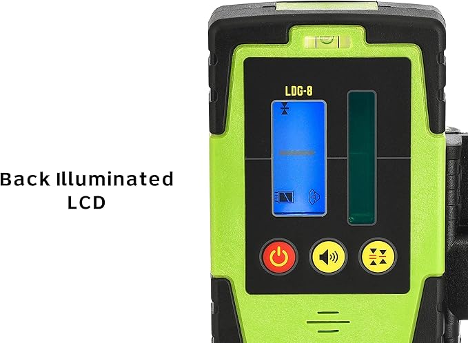 Adir Laser Level Self Leveling - Green Beam Rotary Lazer leveler Tool with Dual Axis Manual Slope, Vertical and Horizontal Alignment, Dustproof and Water Resistant For interior/exterior installations